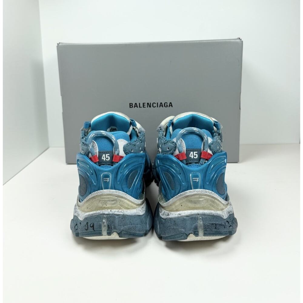 Size 45EU/12US - Balenciaga Runner Marathon Blue Unreleased💙 NEW/RETAIL $1.4K! - Picture 5 of 11